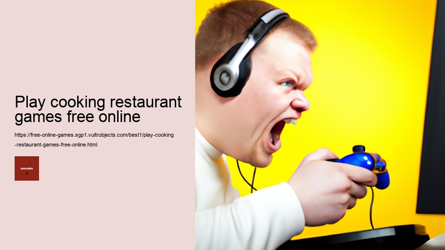 play cooking restaurant games free online